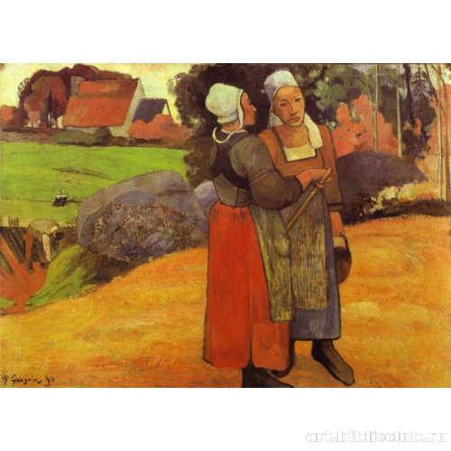 Бретонские крестьянки