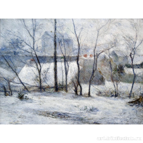 Заснеженный сад