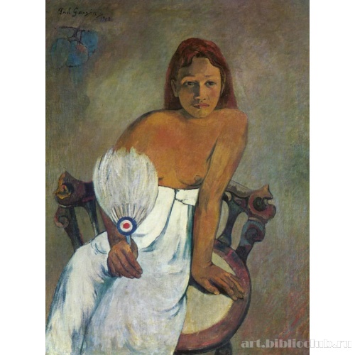 Юная девушка с веером