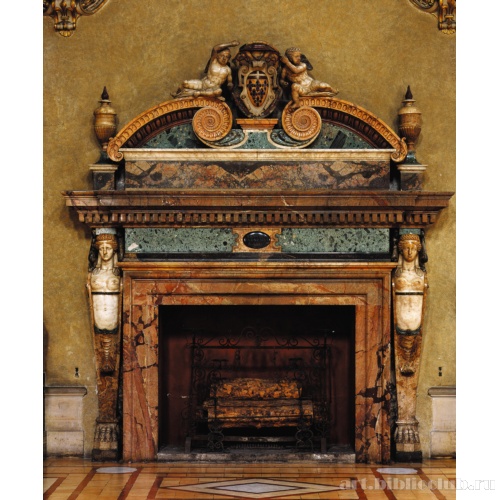 Палаццо Фарнезе в Риме. Интерьер