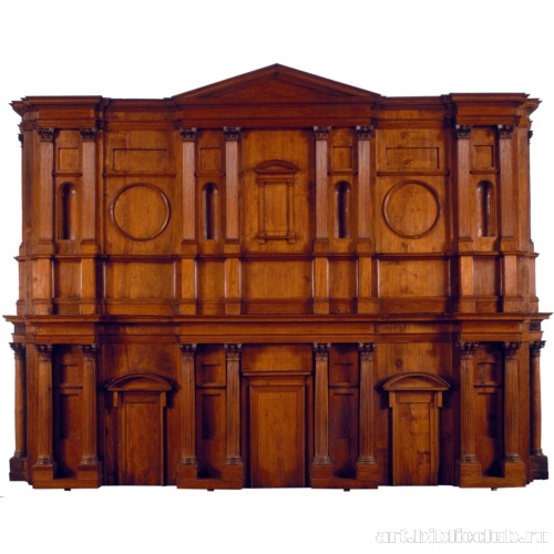 Деревянный макет фасада церкви Сан-Лоренцо, сделанный по рисункам Микеланджело