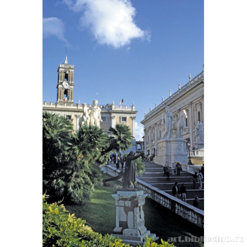 Вид на Дворец сенаторов со стороны лестницы Кордоната