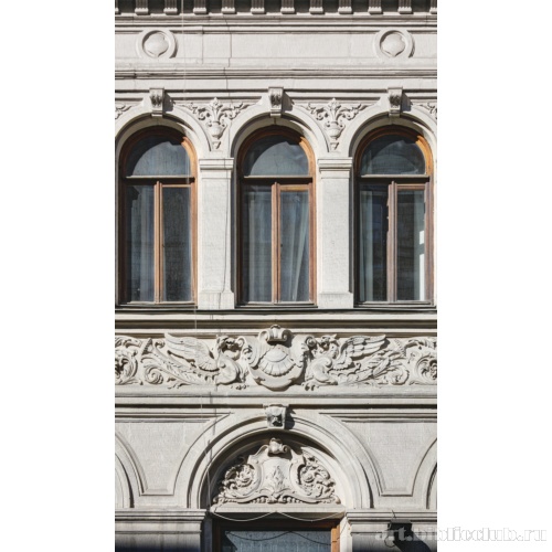 Фрагмент главного фасада