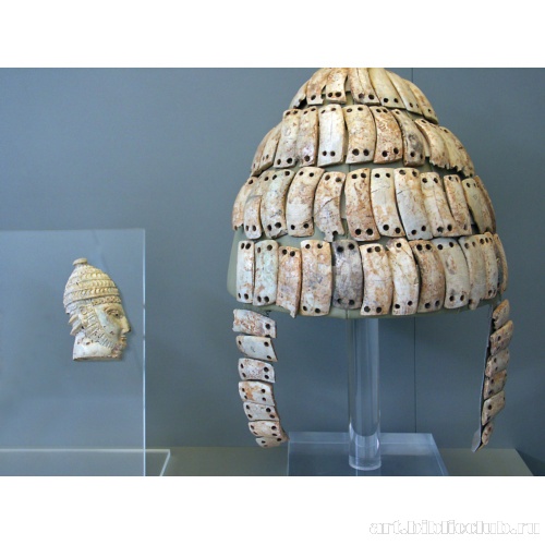 Шлем микенского воина