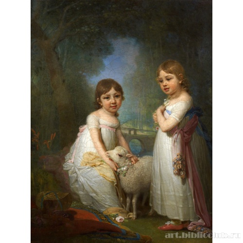 Дети с барашком