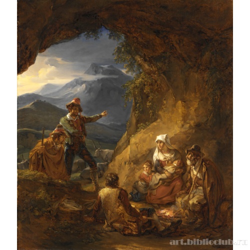 Бандиты проникают в жилище пастуха