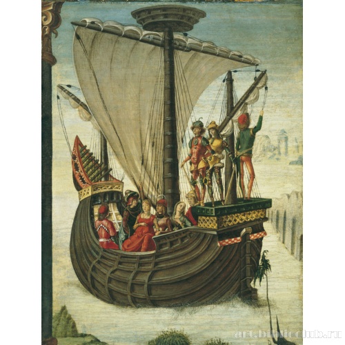 Аргонавты покидают Колхиду