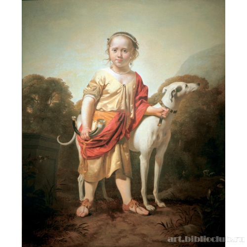 Портрет девочки-охотницы