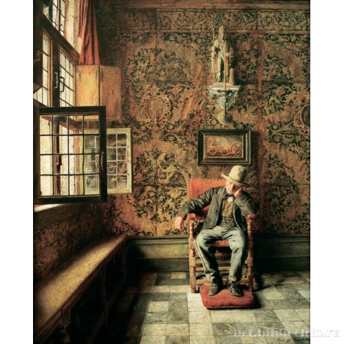 Мужчина в кресле