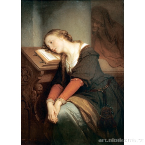 Маргарита в церкви