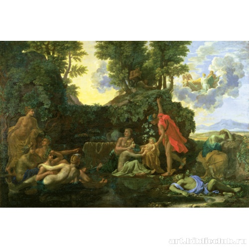 Младенца Вакха вверяют нимфе Нисе; Смерть Эхо и нарцисса