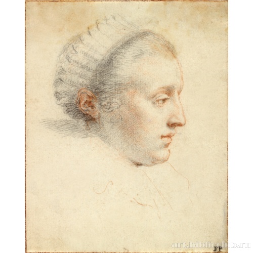 Портрет дамы в профиль