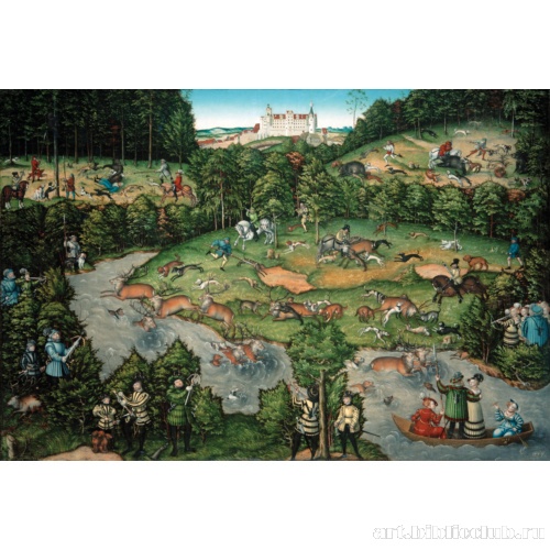 Охота около замка Хартенфельс