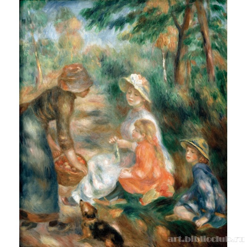 Продавщица яблок