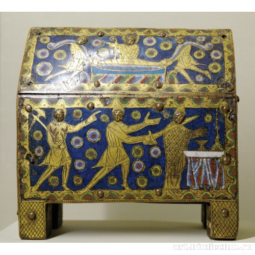 Убийство и погребение святого Фомы Бекета. Реликварий святого Фомы Бекета