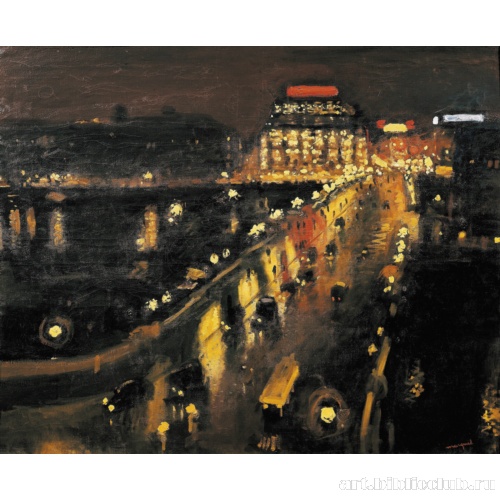 Новый мост ночью