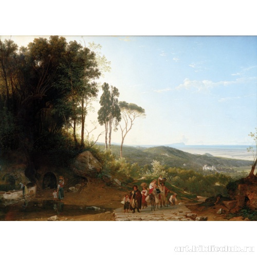 Вид на Аричию на фоне моря