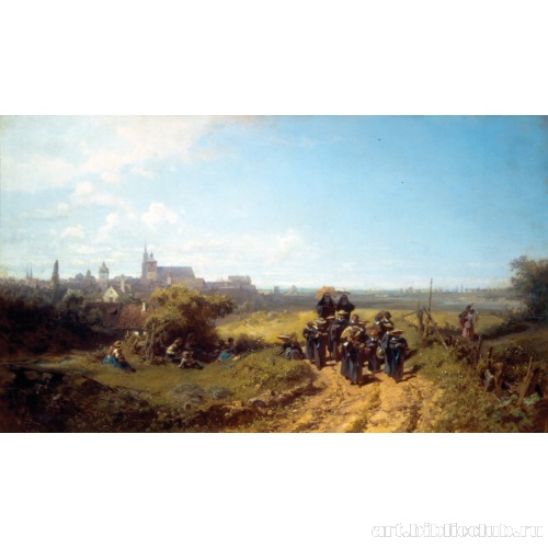 Прогулка школьниц