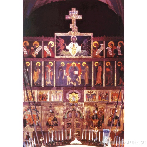 Троицкий собор. Центральная часть иконостаса