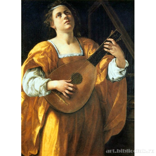 Святая Сесилия, играющая на лютне