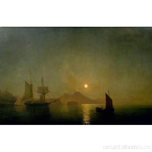 Неаполитанский залив в лунную ночь