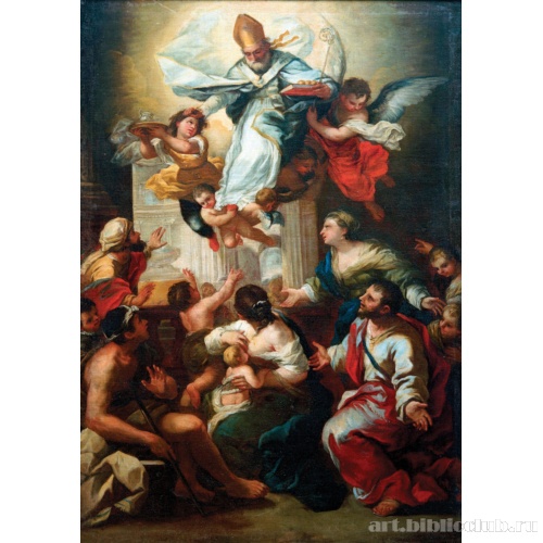 Святой Николай из Бари спасает юного виночерпия