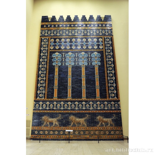 Тронный зал Навуходоносора II. Фрагмент