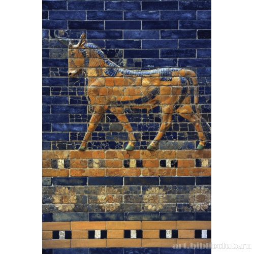 Ворота Иштар. Фрагмент