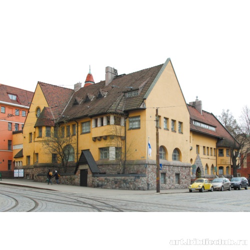 Здание больницы Эйра. Вид с северо-запада