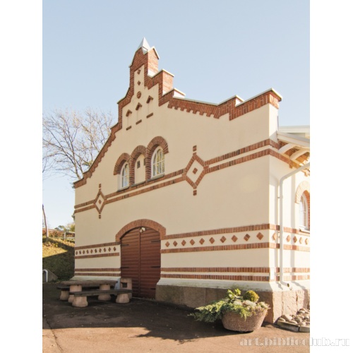 Здание склада. Западный фасад