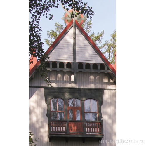 Вилла Виорелла. Оформление балкона