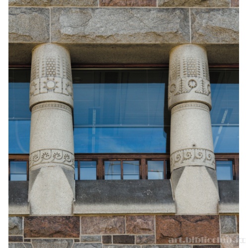 Здание Телефонной ассоциации. Элементы декора фасада