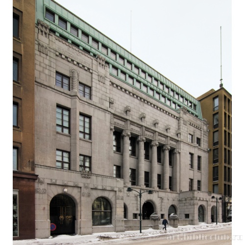 Здание Ипотечной ассоциации Финляндии. Общий вид