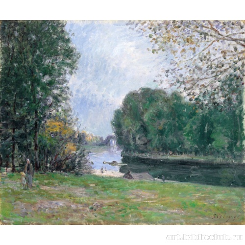 Поворот реки Луан, лето