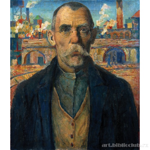 Портрет ударника (Краснознаменец Жарновский)