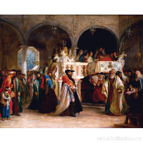 Праздник Симхат Тора в синагоге Ливорно