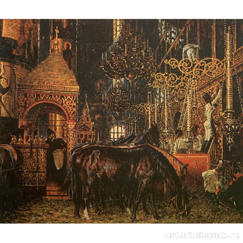 В Успенском соборе