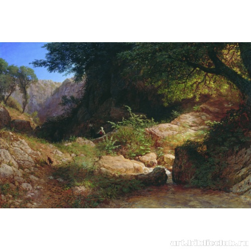 Горный вид в Италии