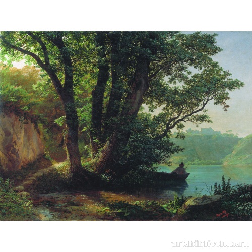 Пейзаж с озером