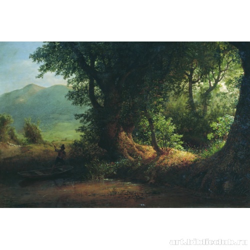 Вид на Понтийских болотах