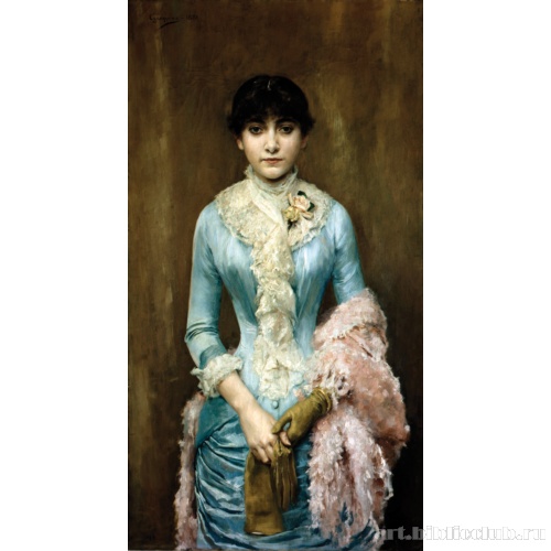 Портрет Кармен Гаминде де Уртадо