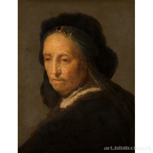 Портрет пожилой женщины