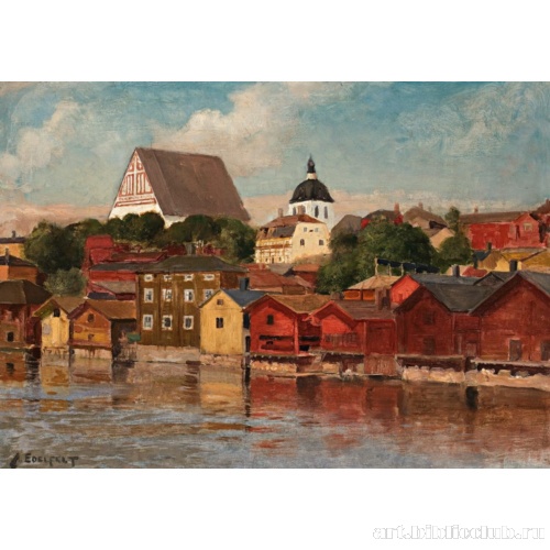 Берег реки в Порвоо