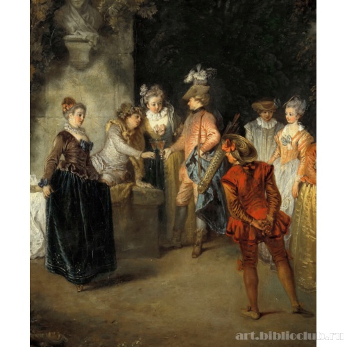 Французская комедия (любовь в французском театре). Фрагмент