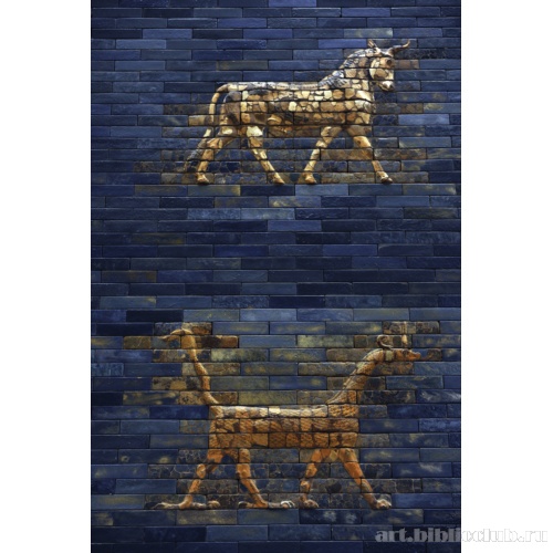 Ворота Иштар. Фрагмент