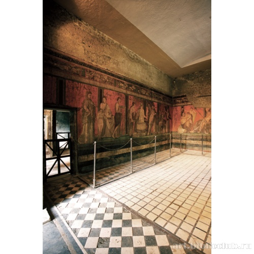 Вилла Мистерий. Фрески из зала дионисийских мистерий