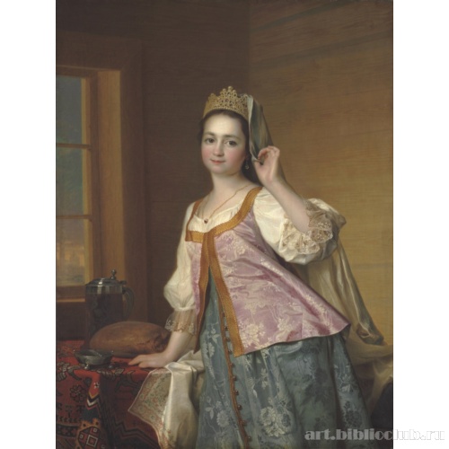 Портрет Агафьи Дмитриевны (Агаши) Левицкой, дочери художника