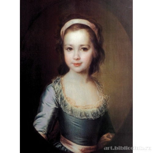 Портрет Анны Артемьевны Воронцовой в детстве