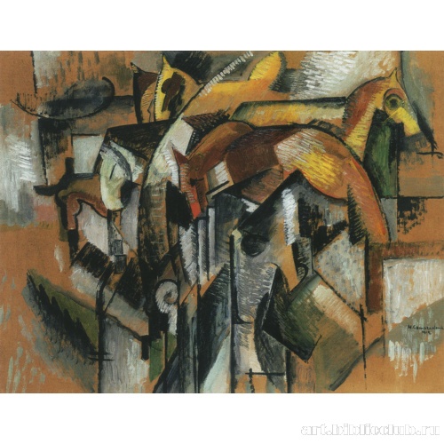 Композиция с лошадьми