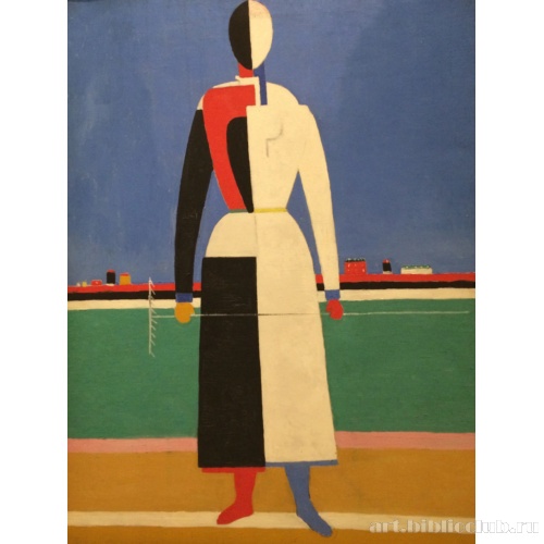 Женщина с граблями